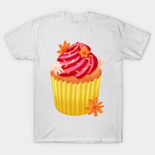 Pink Frosting Cupcake T-Shirt